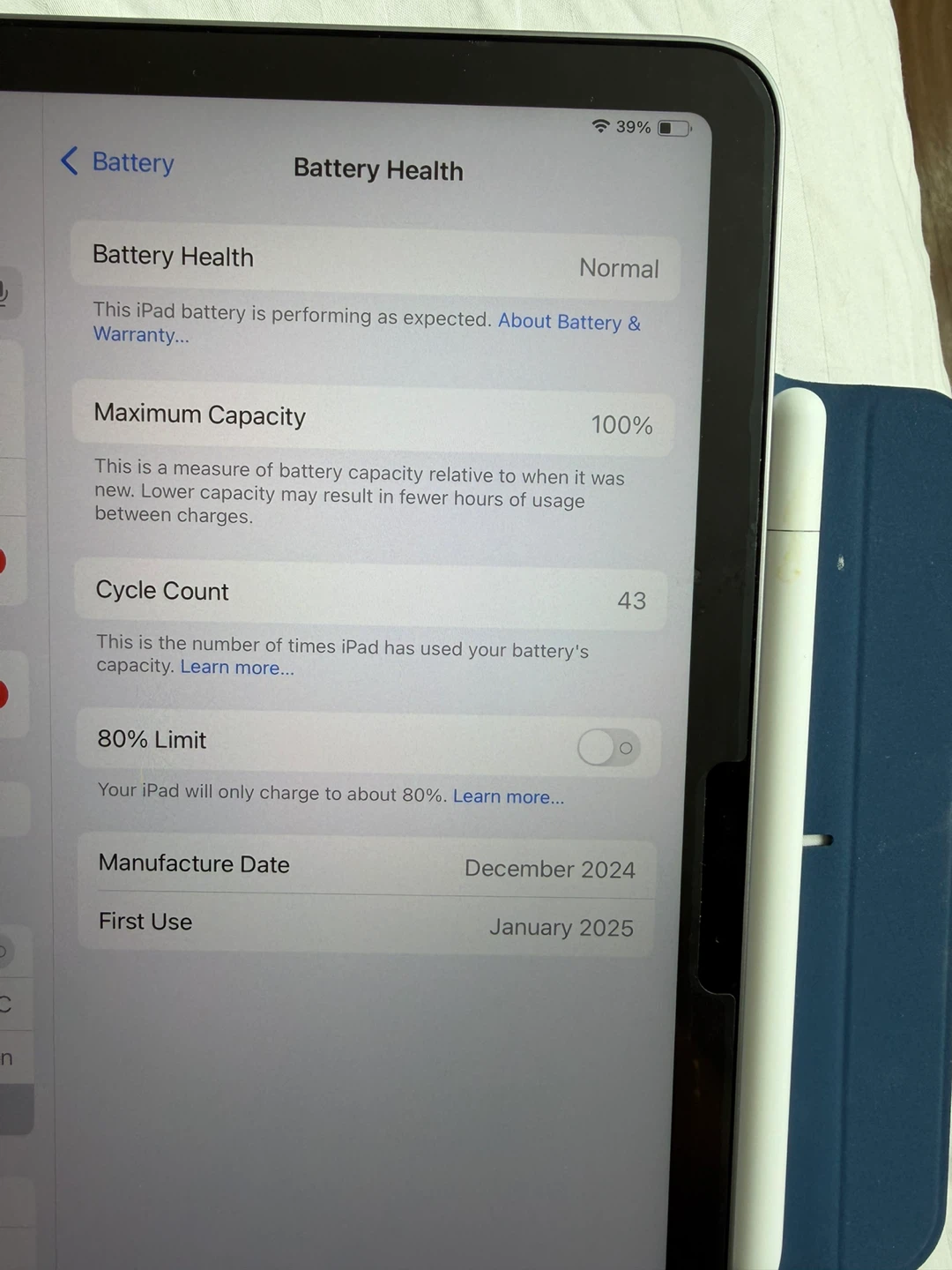 Apple iPad Air (M2) 11 inch 128gb + Apple Pencil (USB-C) - photo 4