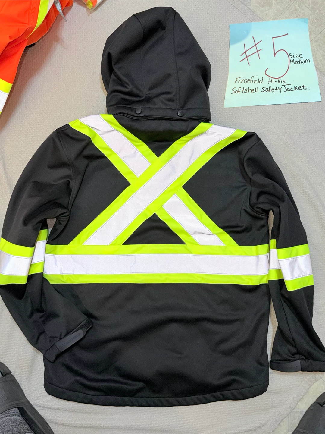 Forcefield Hi-Vis Softshell Safety Jacket - Medium (2 Available) - photo 3