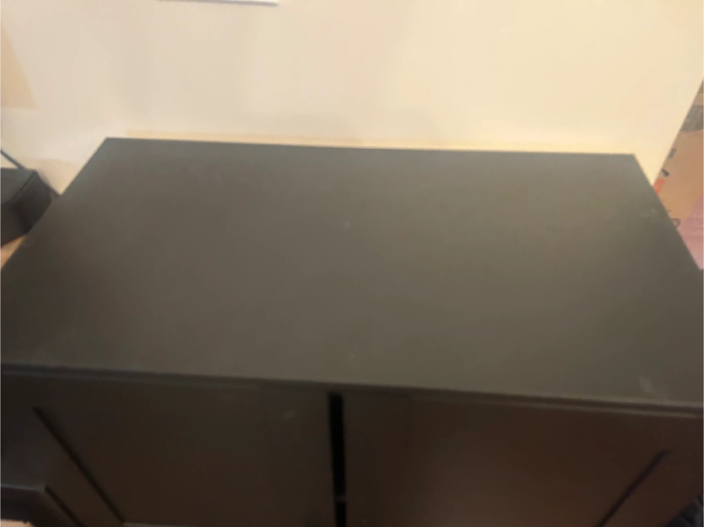 Black Two-Door Cabinet - photo 2