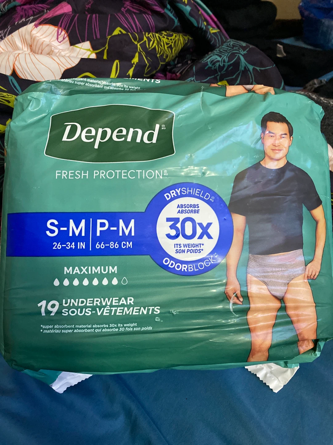 Depend Fresh Protection S-M/P-M Underwear (19 ct)