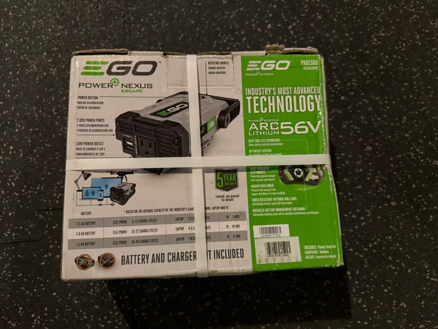 EGO Power Nexus 150W Power Inverter