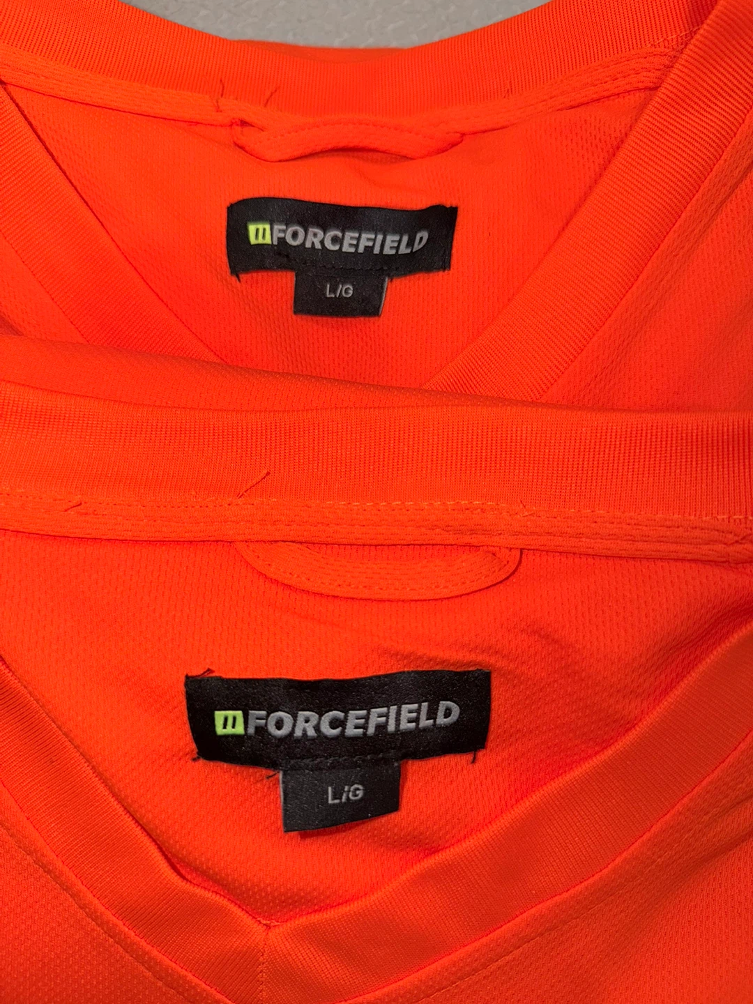 Forcefield Hi‑Vis Short Sleeve Shirts – Size Large (2 Available) - photo 3