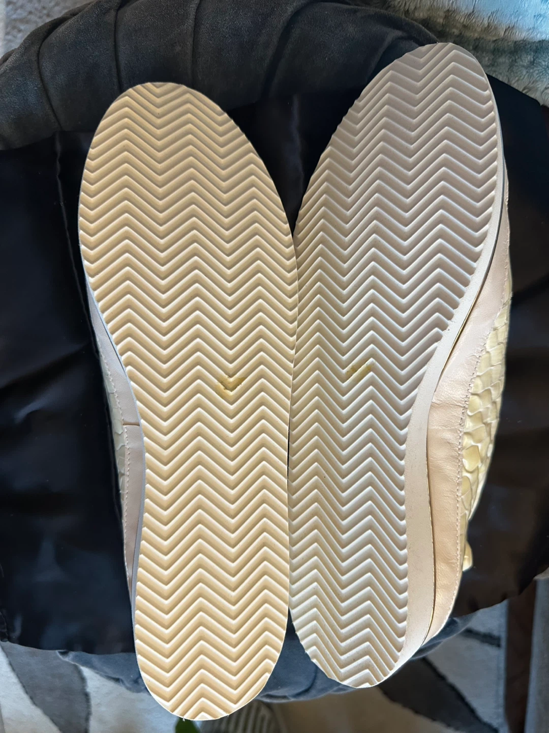 Ron White Leather Slip-On Sneakers Size 10-10.5 - photo 3