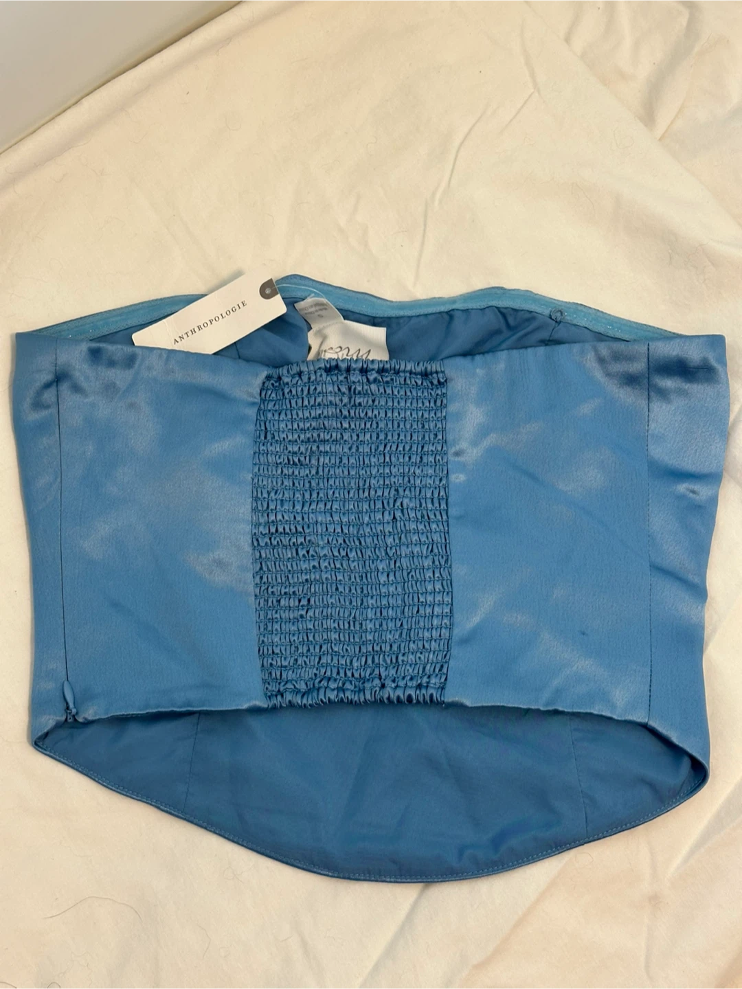 Anthropologie Mare Mare Evie Strapless Satin Set - Top Only - photo 2