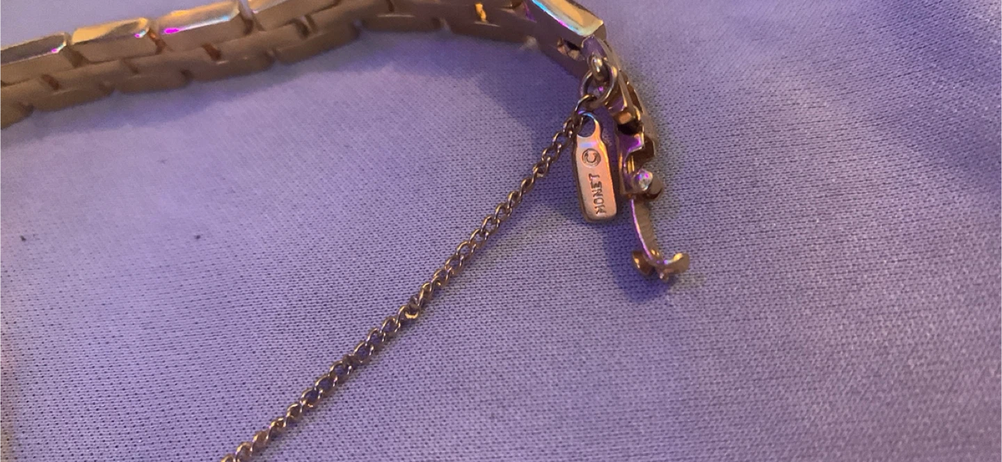 Monet Gold Tone Link Bracelet - photo 2