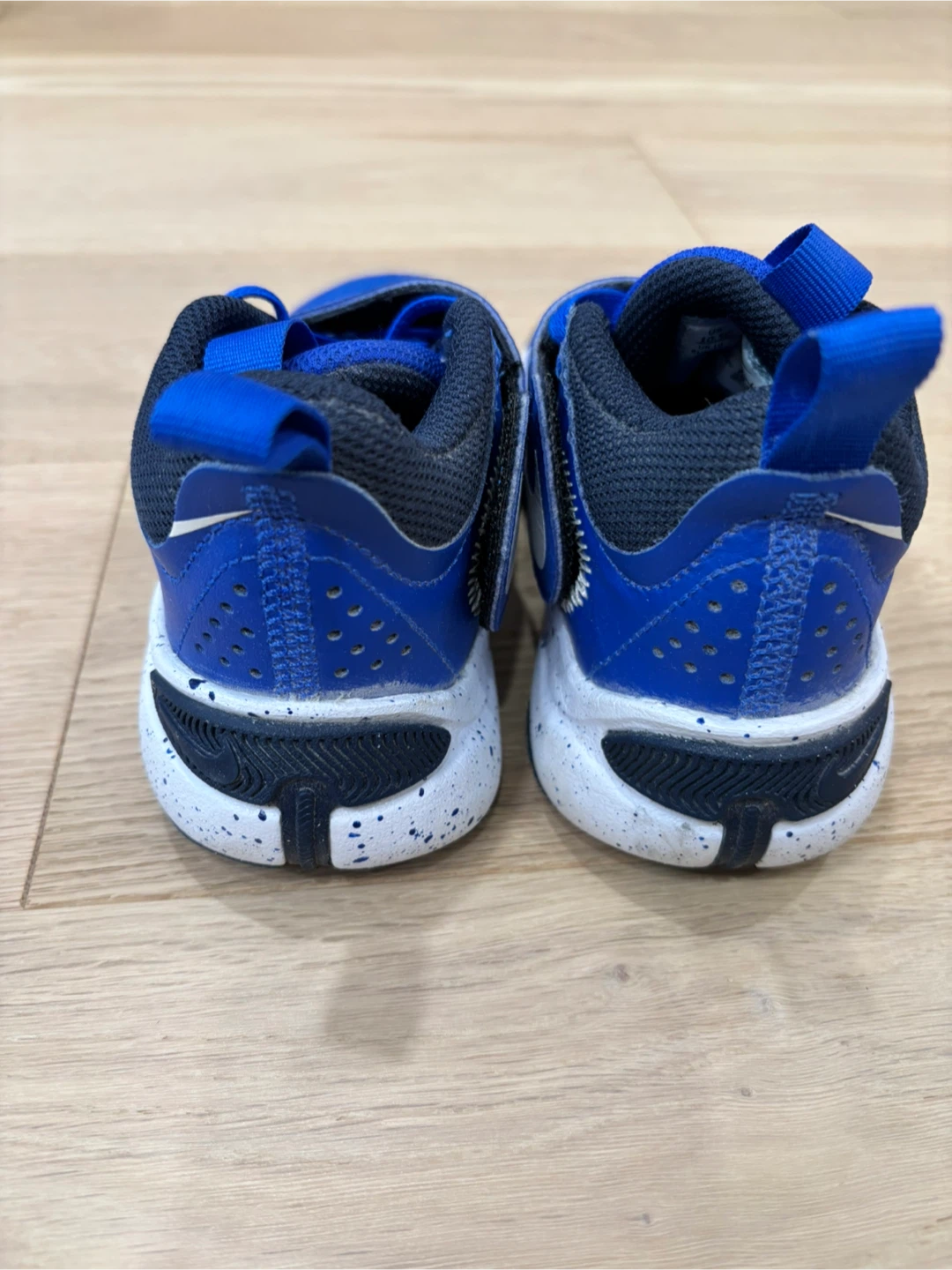 Nike Blue Basketball Shoes - Kids size 10.5C - photo 2