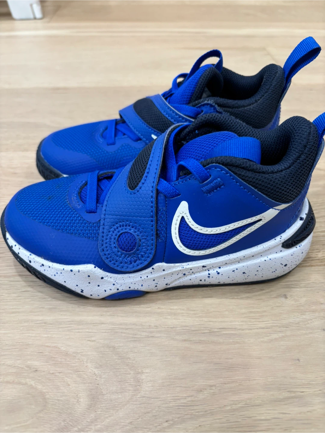 Nike Blue Basketball Shoes - Kids size 10.5C - photo 3
