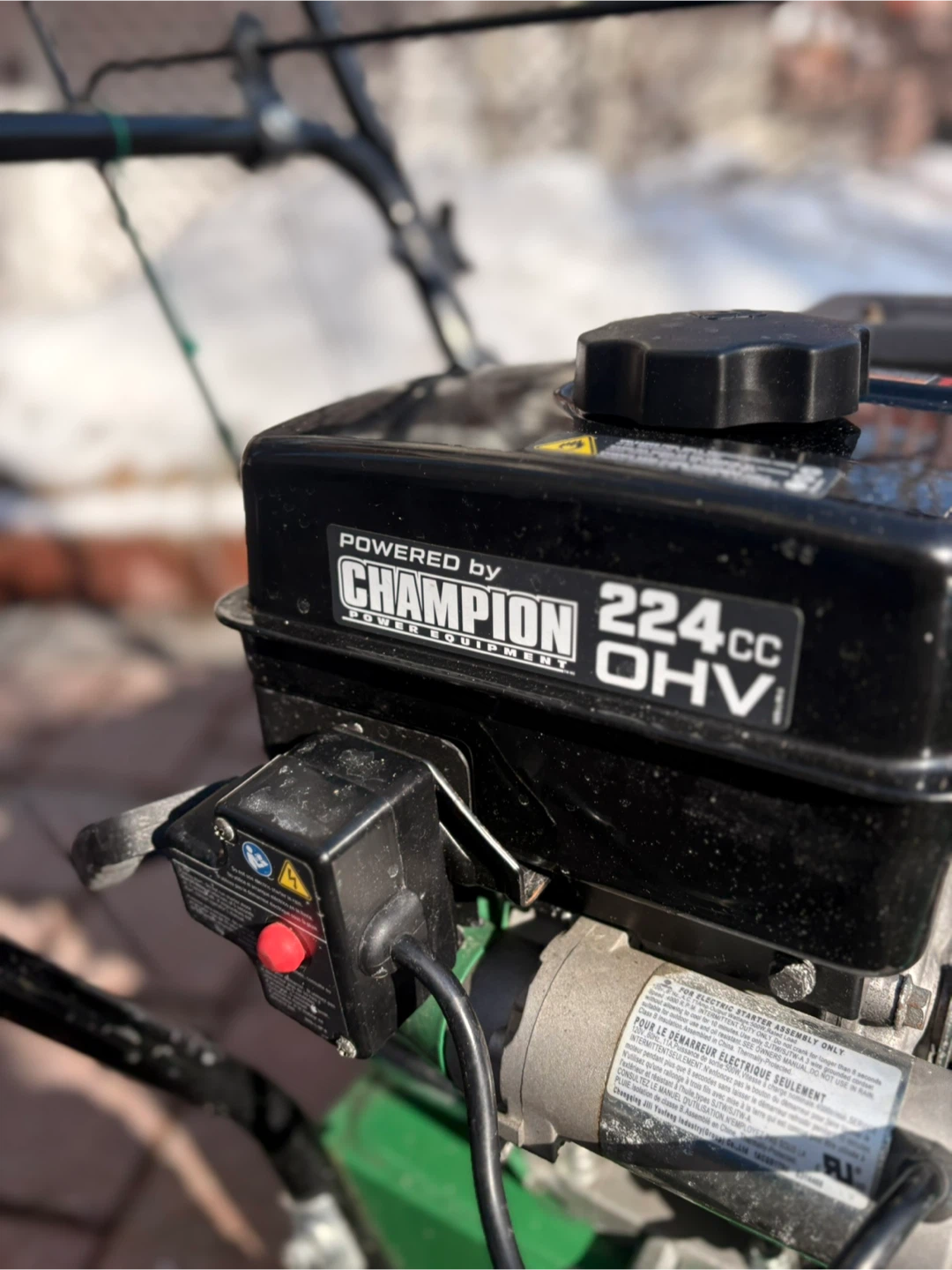 Champion Snow Blower 224cc OHV - photo 4