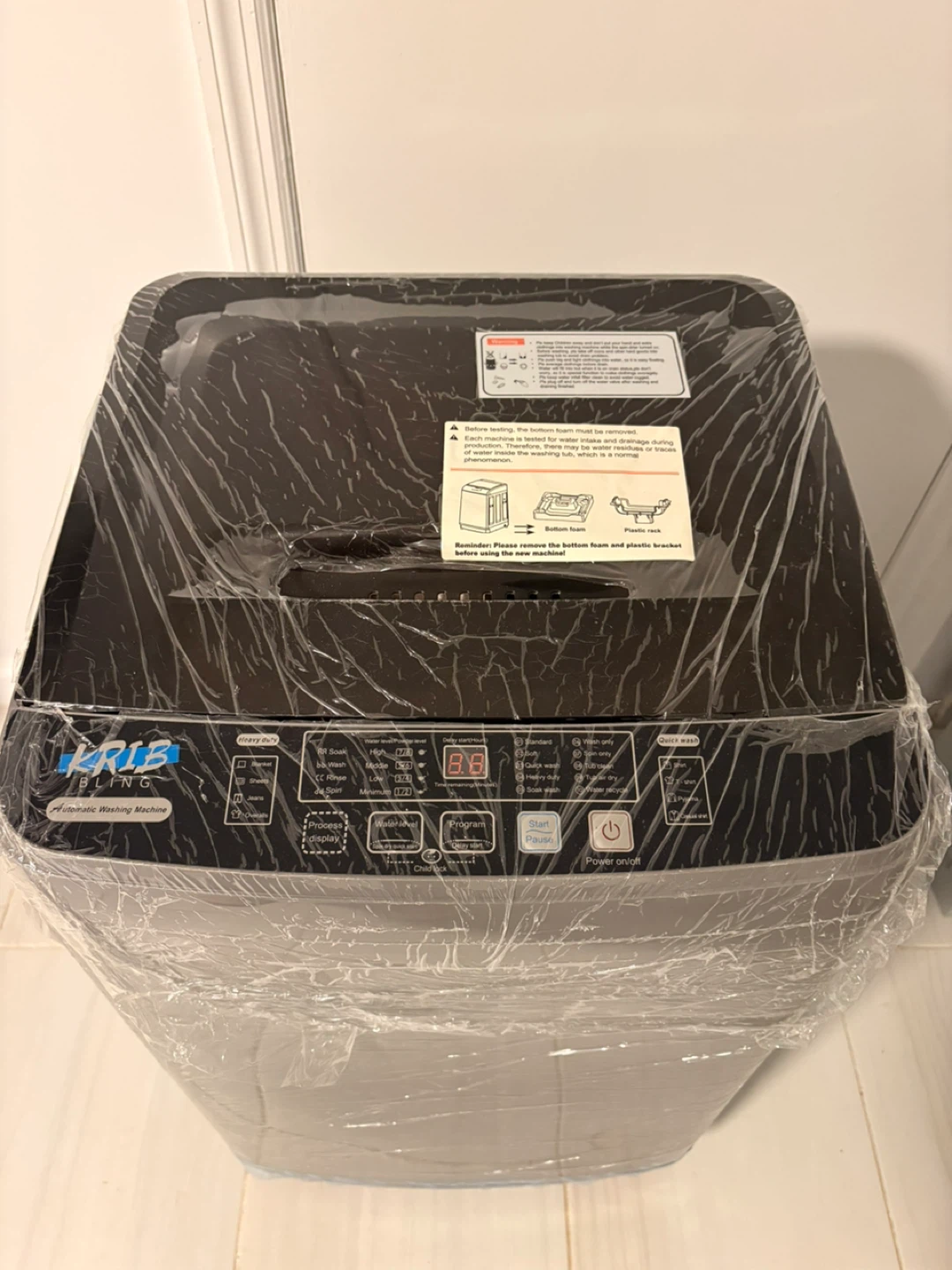 KRIB BLING Automatic Washing Machine