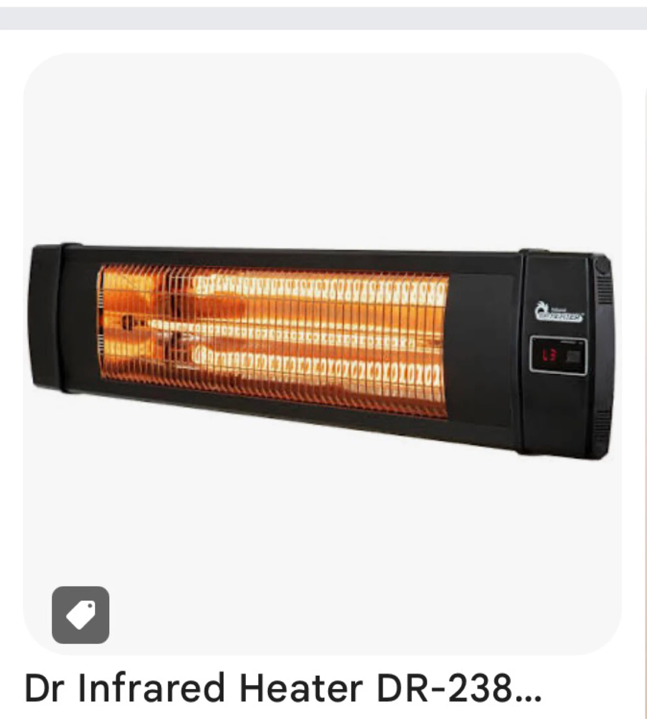 Dr Infrared Heater DR-238 Carbon Infrared Outdoor Heater - photo 3