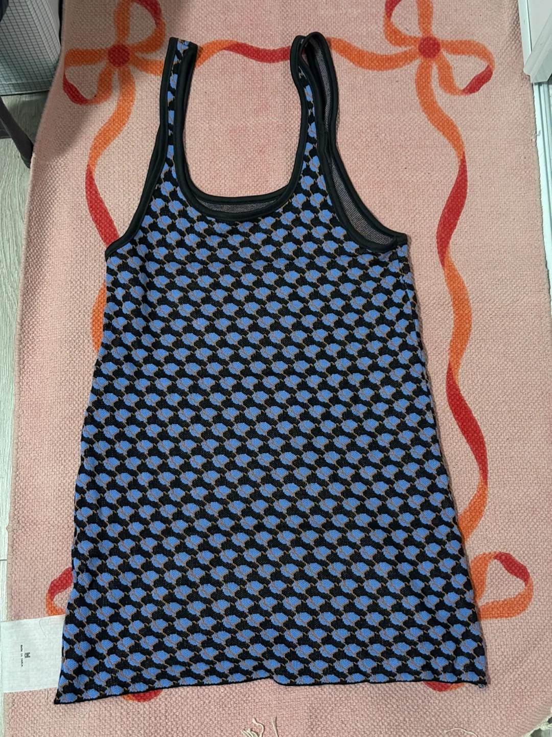 Tank Dress - Blue Pattern - Size S🥕 - photo 2