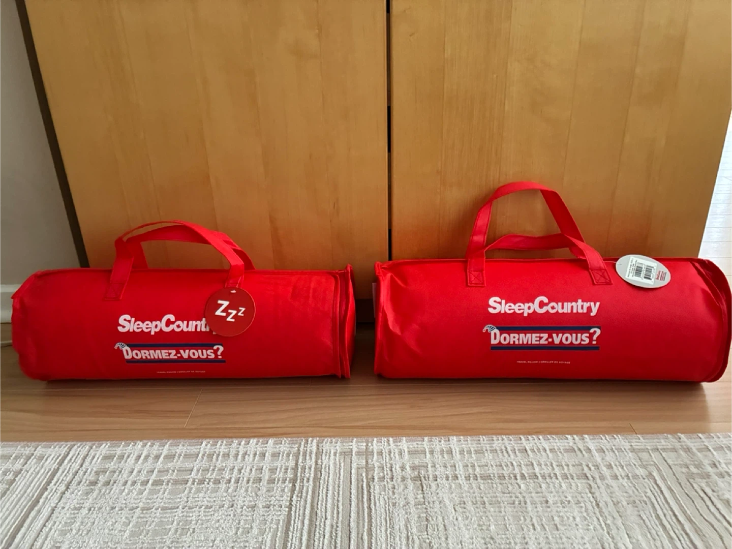 BNWT—2 Sleep Country Travel Pillows