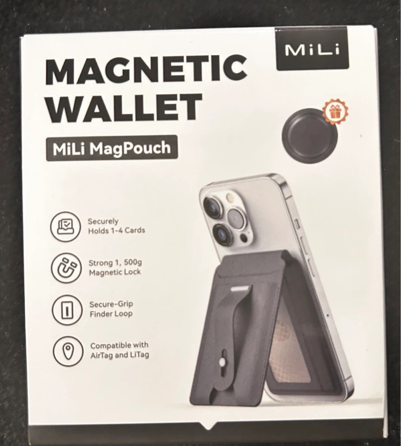 MiLi MagPouch Magnetic Wallet