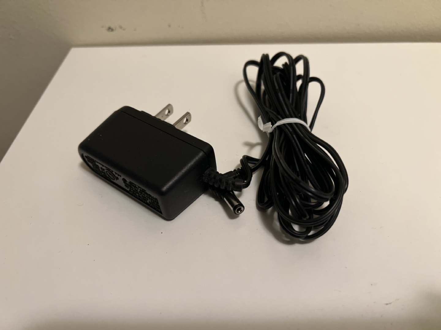 Black AC Power Adapter with Cord