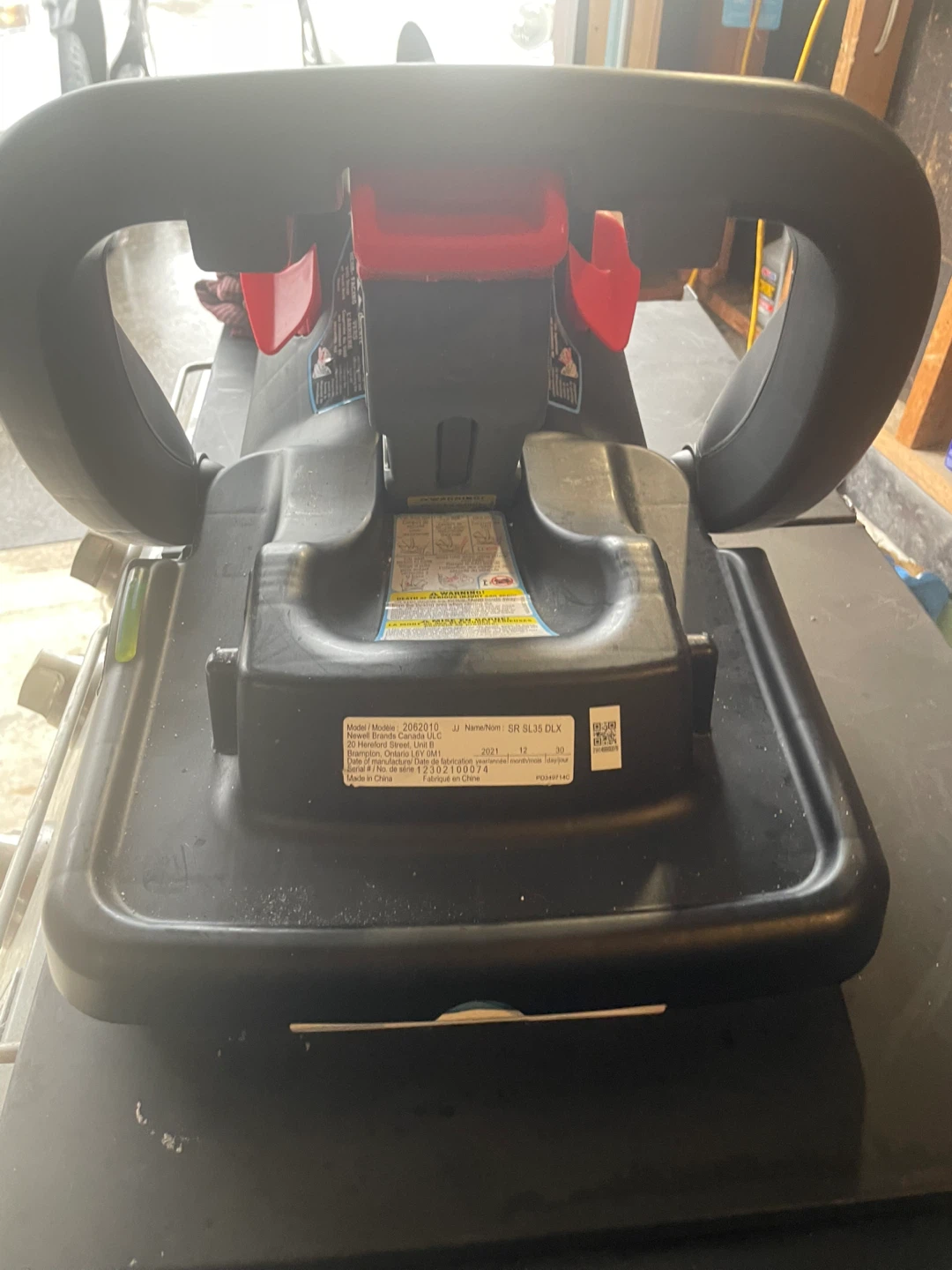 Graco Click Connect SR SL35 DLX Infant Car Seat Base - photo 2