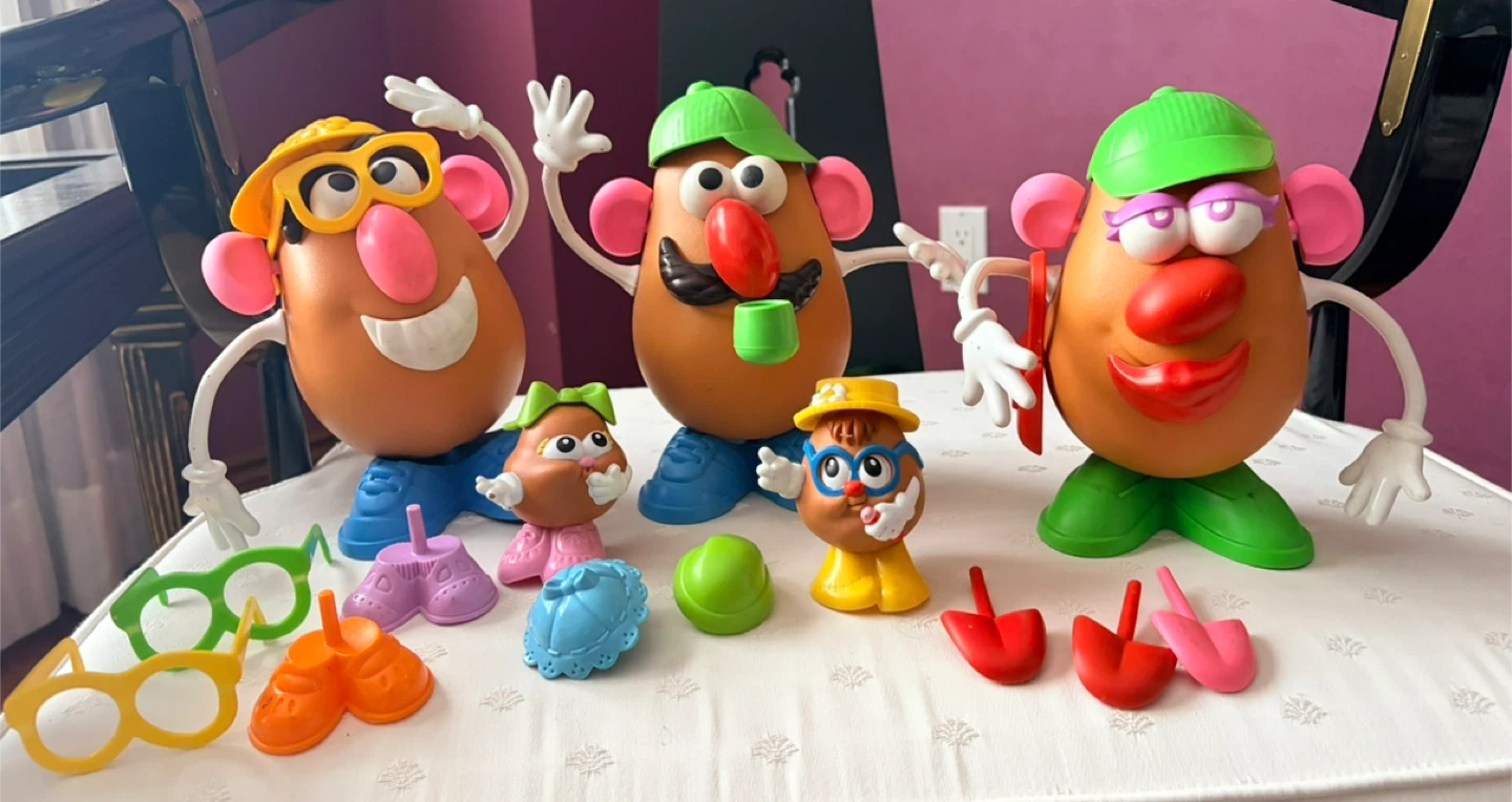 Mr. Potato Head Family Set with Accessories