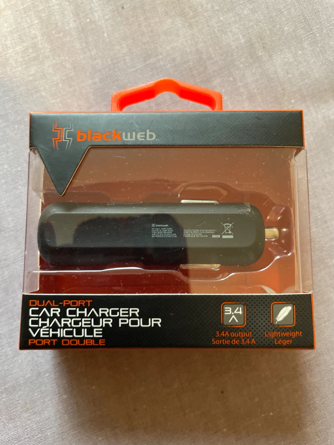 Blackweb Dual-Port Car Charger