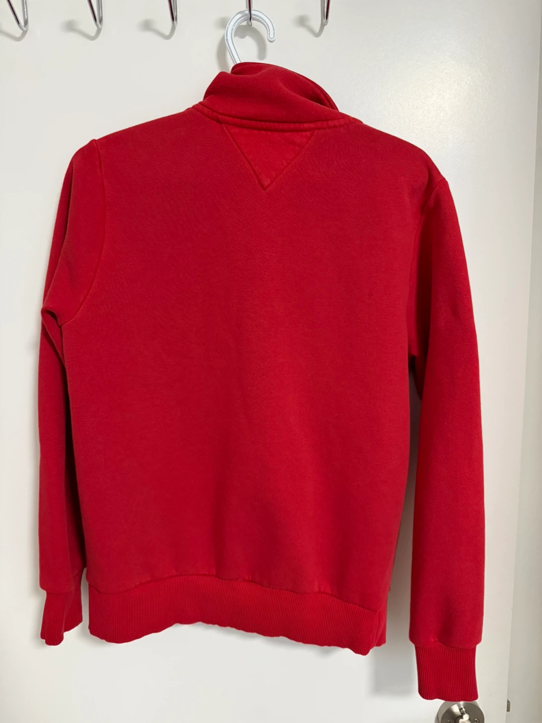 Tommy Hilfiger Red 1/4 Zip Sweatshirt - Size XS - photo 3