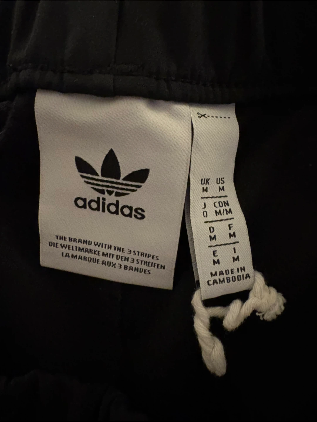 Adidas Track Pants Black Size M - photo 3