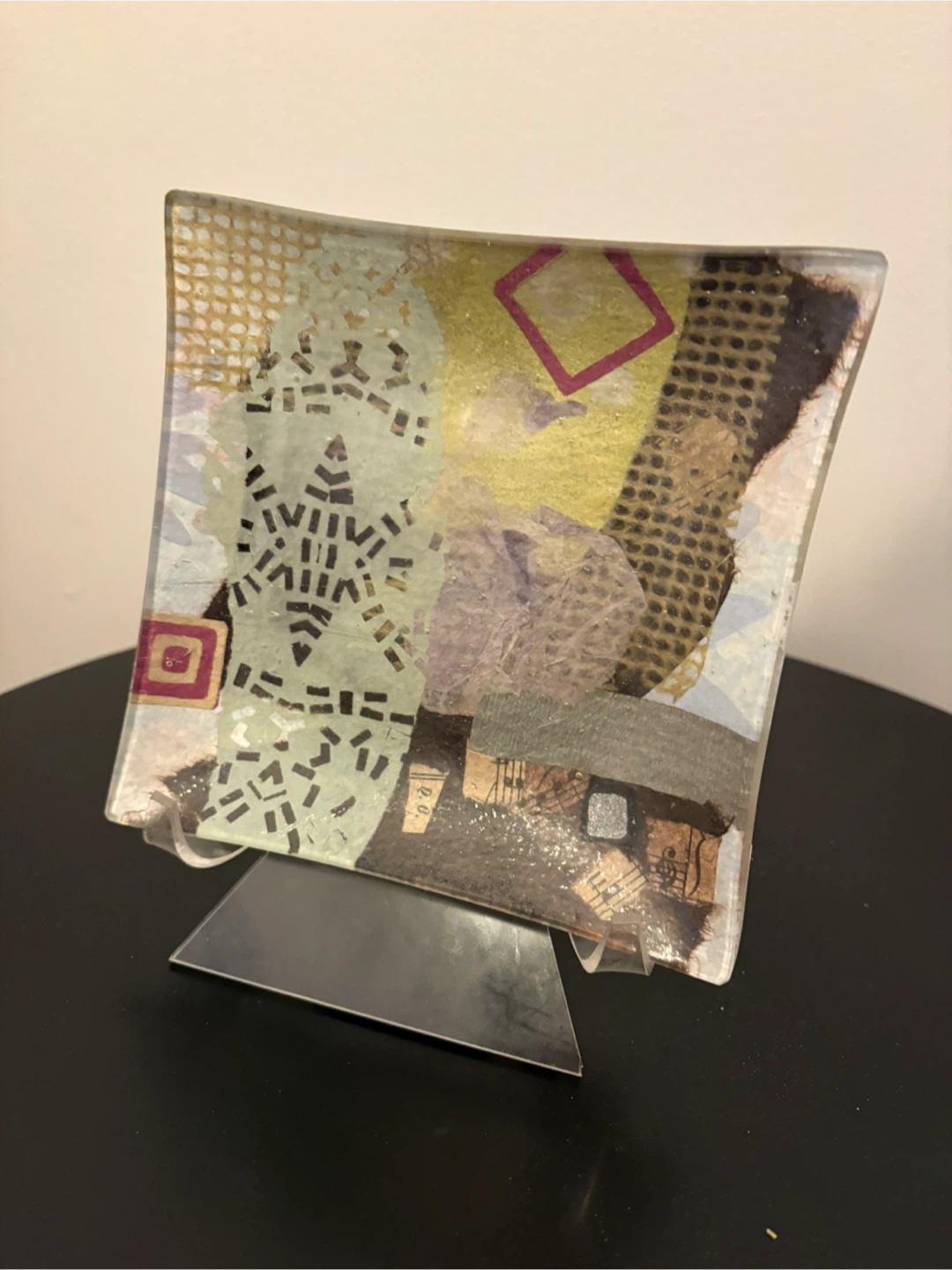 Decorative Glass Tray Dish