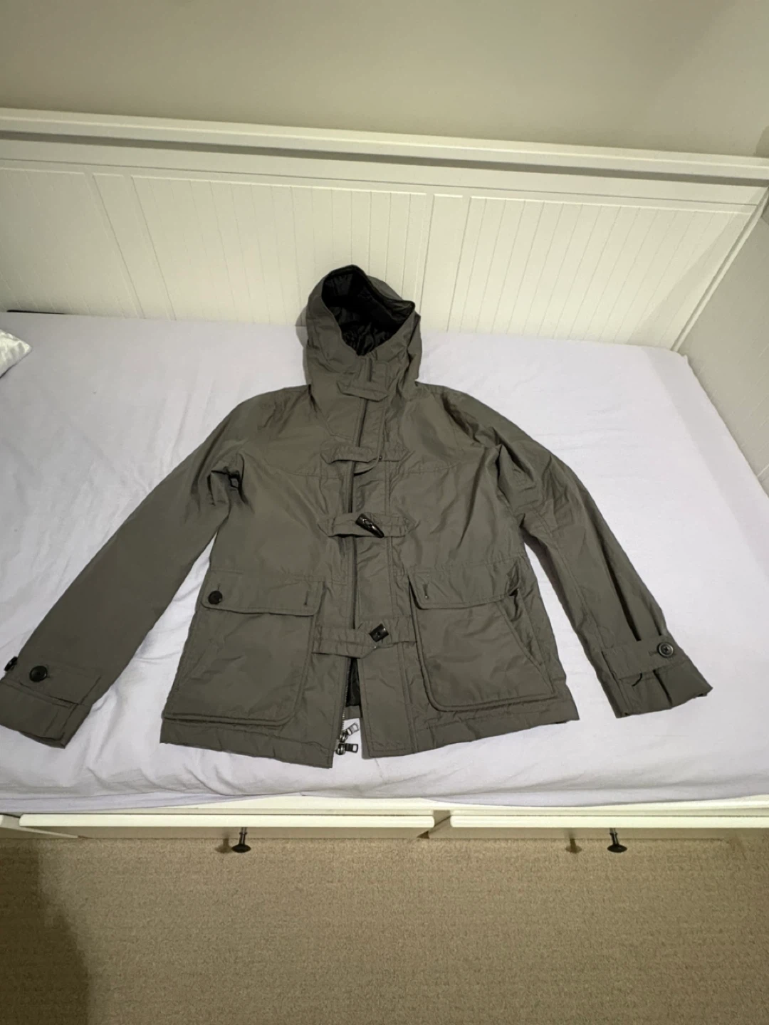 Armani Exchange Men's Grey Parka Jacket - photo 3
