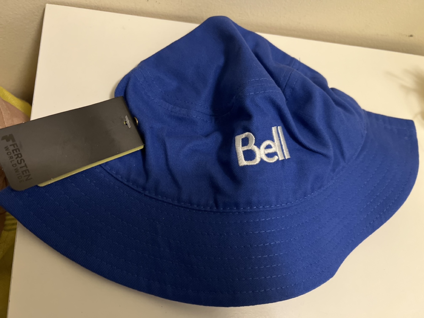 New-Bell Bucket Hat Blue