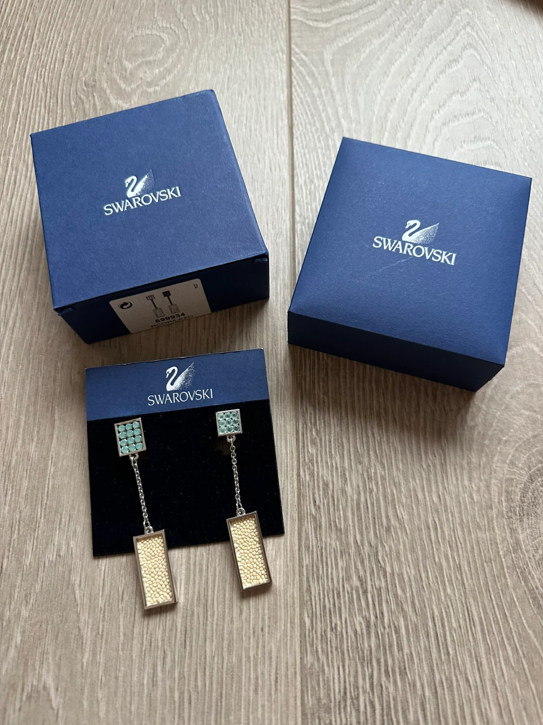 Rare & Vintage Swarovski Clip-on Drop Earrings