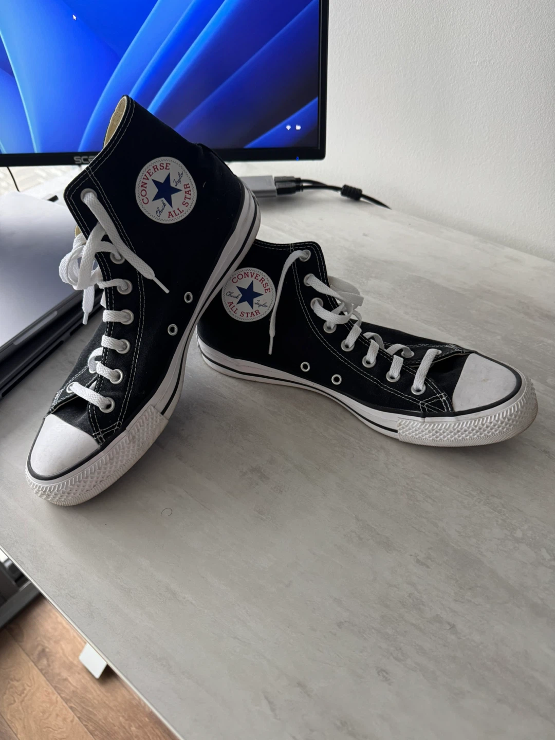 Converse All Star High Top Sneakers - Black 11 US - photo 4