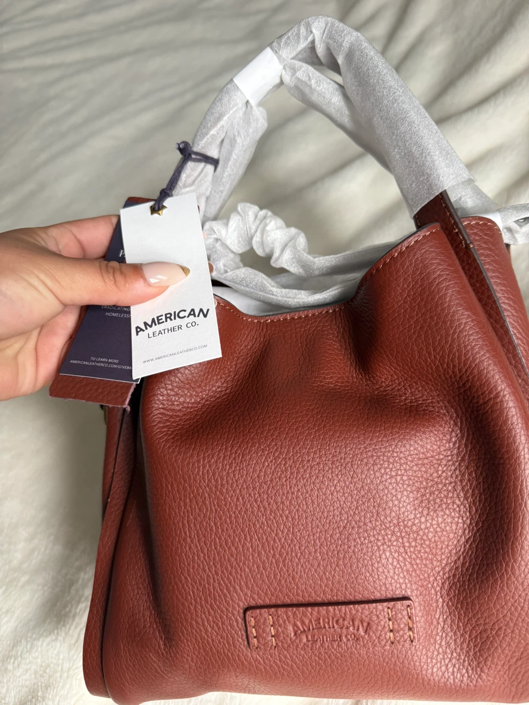 American Leather Co. Satchel Bag - Brown