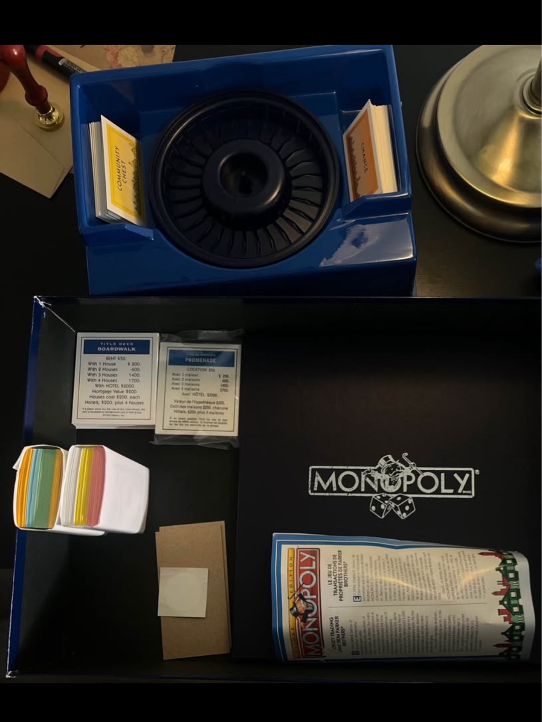 Monopoly Deluxe Edition Bilingual Board Game - photo 4