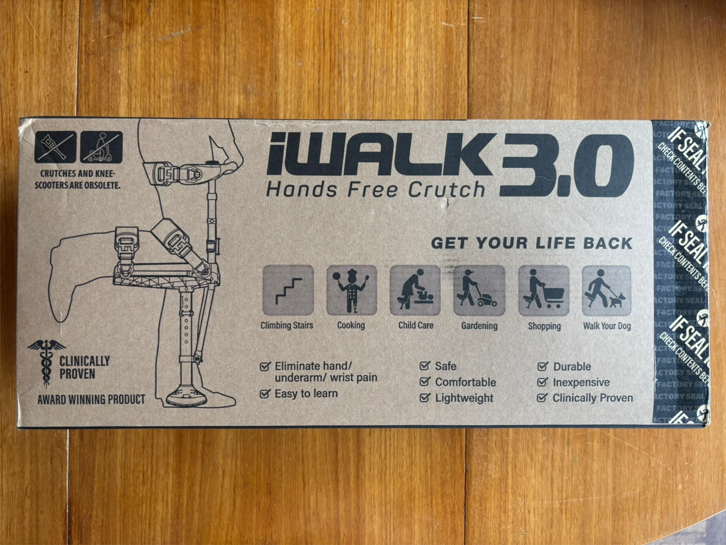 iWALK 3.0 Hands Free Crutch