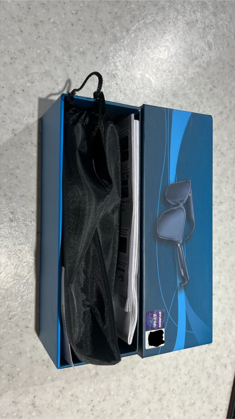 Hyundai HY-C8 Black True Wireless Glasses