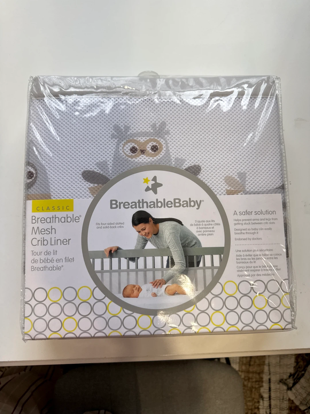 BreathableBaby Classic Mesh Crib Liner