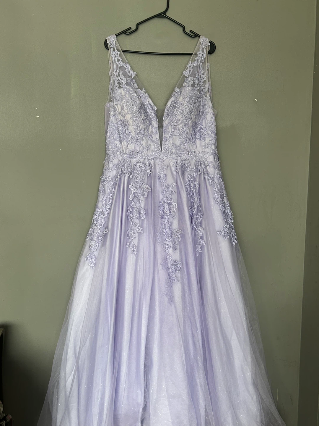 Fiesta Fashion Lilac Lace Ballgown - Size XXL - photo 4