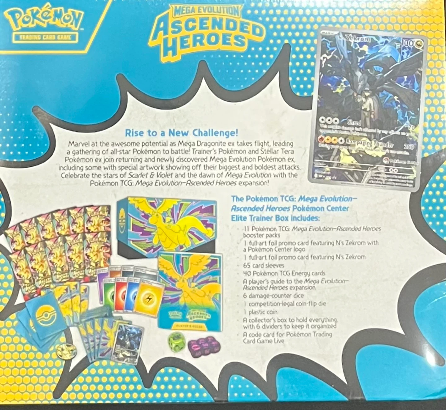 Pokémon TCG Mega Evolution Ascended Heroes Elite Trainer Box - photo 2