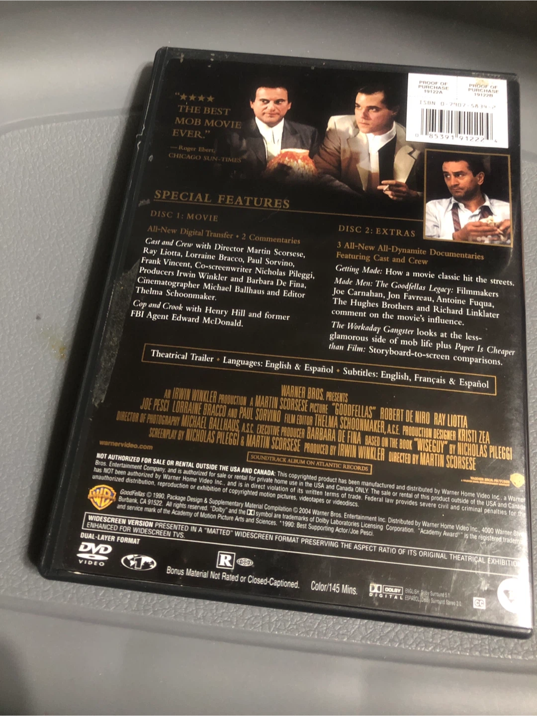 GoodFellas 2-Disc Special Edition DVD - photo 4