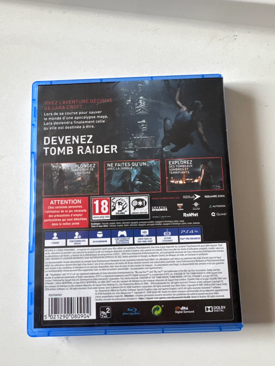PlayStation 4 Shadow of the Tomb Raider Game - photo 2