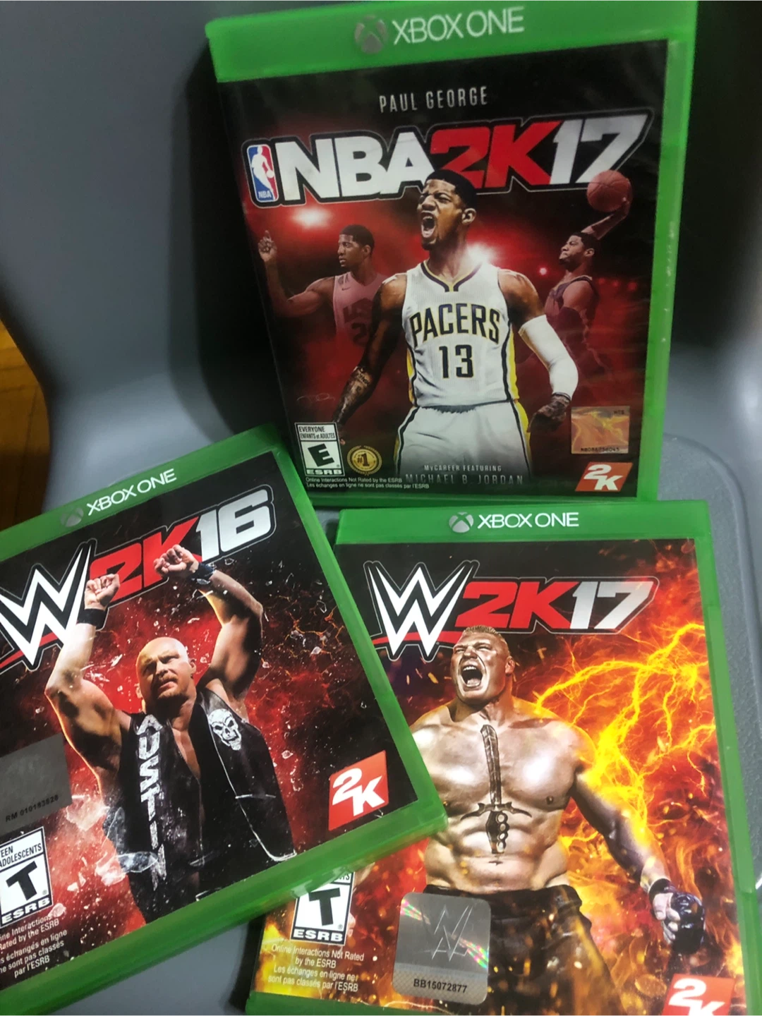 NBA 2K17, WWE 2K16, WWE 2K17 Xbox One Games - photo 4
