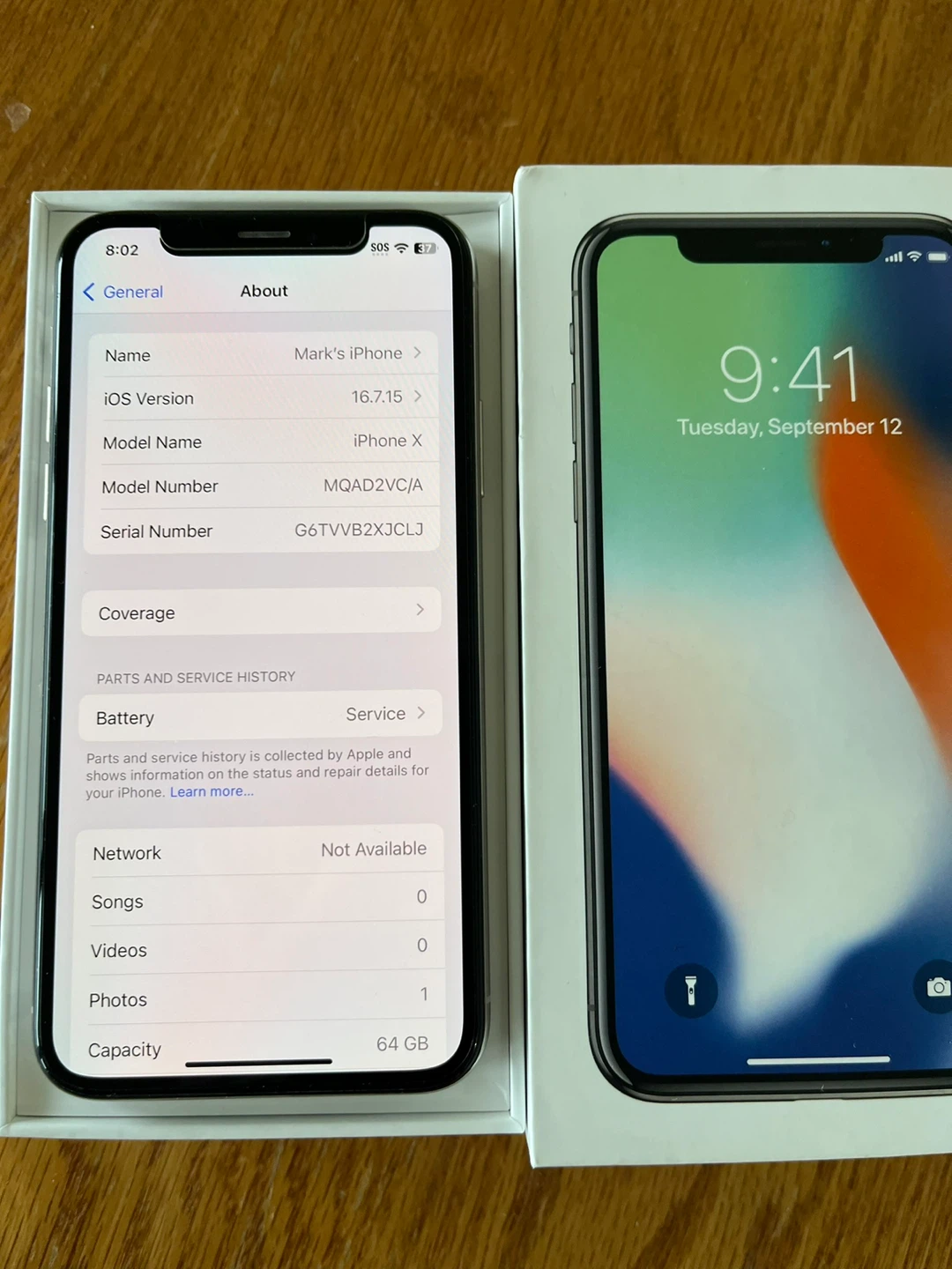 Apple iPhone X - Silver (64GB) - photo 3
