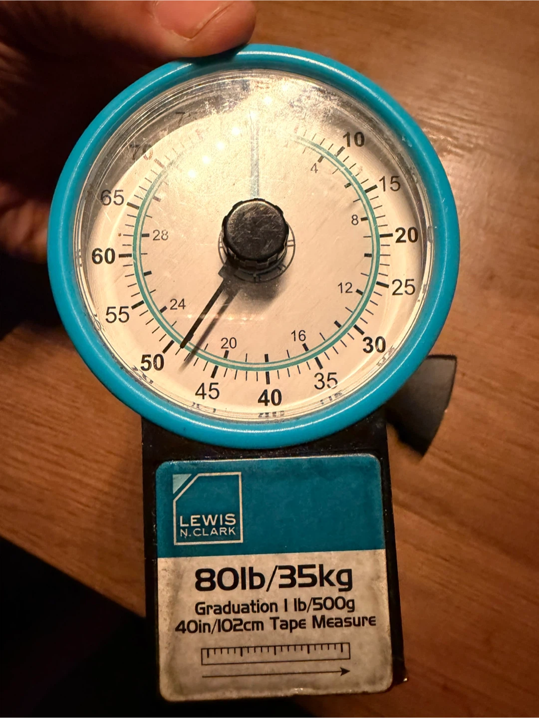 Lewis N. Clark Luggage Scale with Tape Measure
