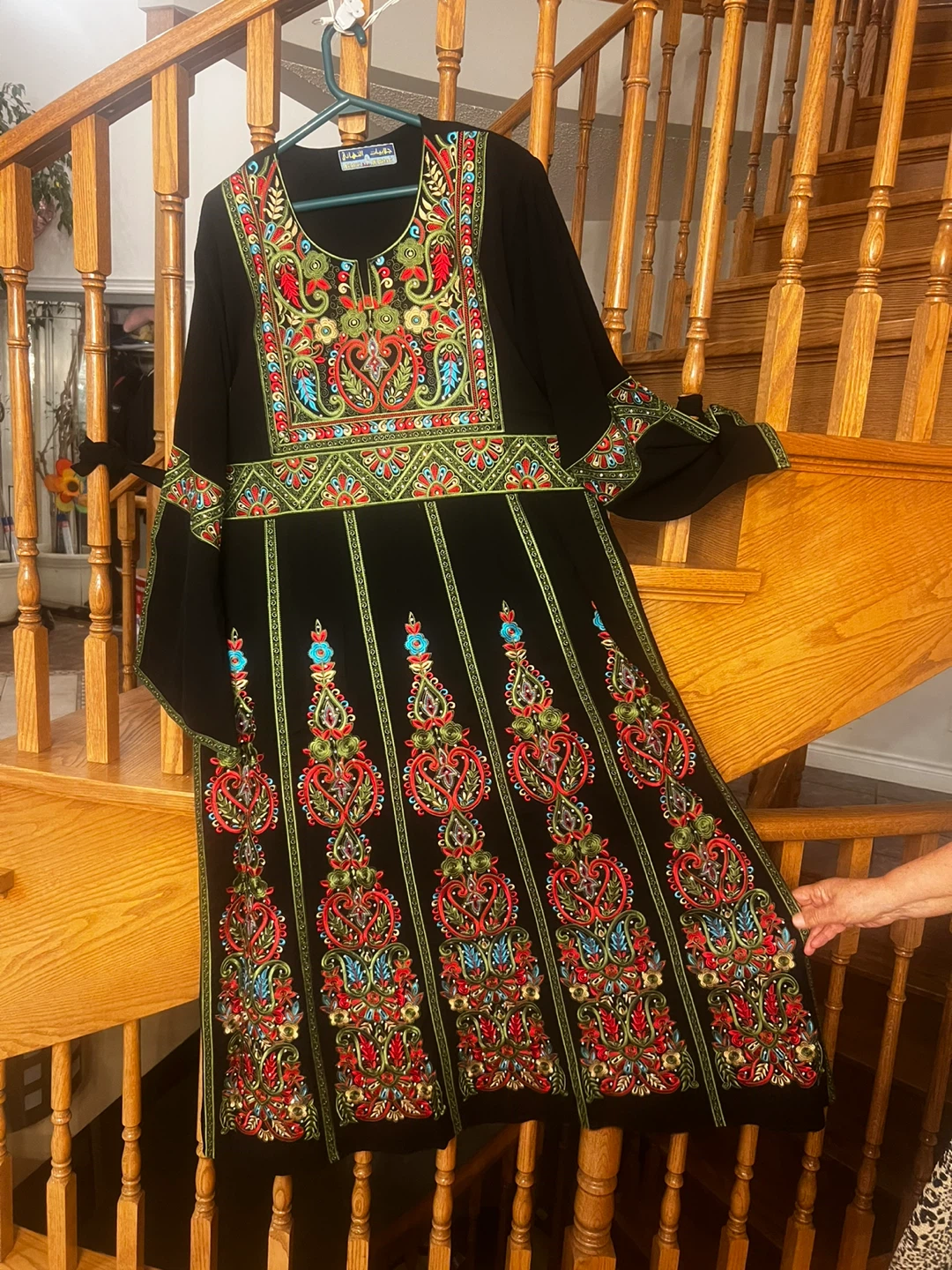 Palestinian embroidery thobe