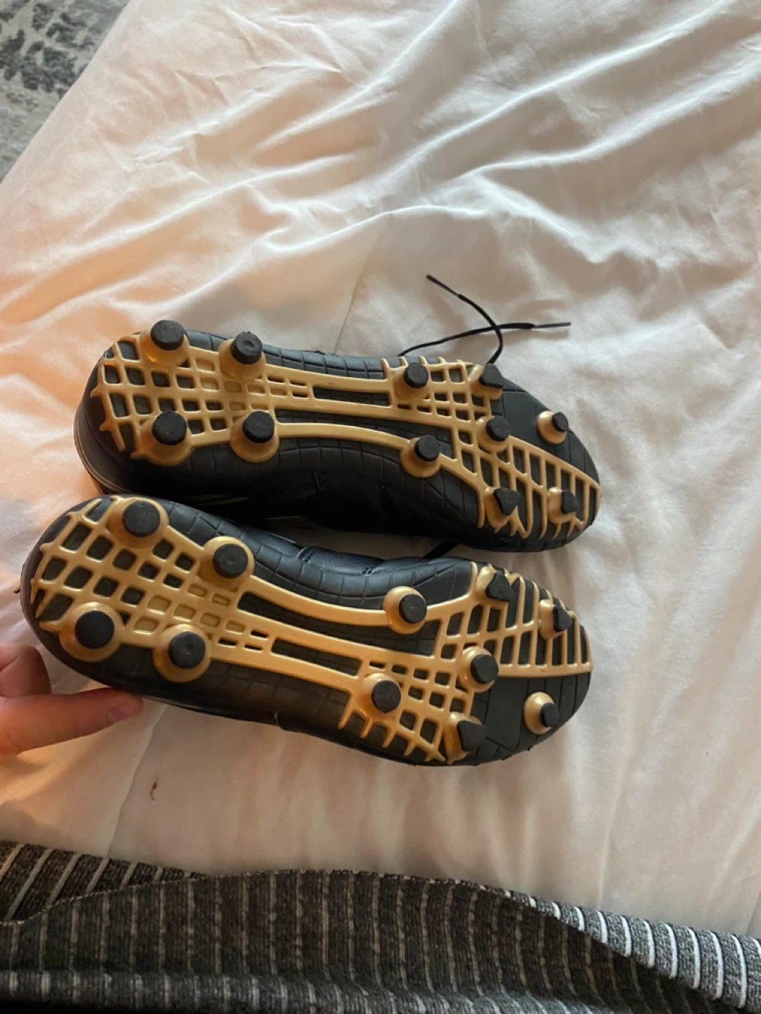 Lotto Soccer Cleats - Black and Gold - photo 2