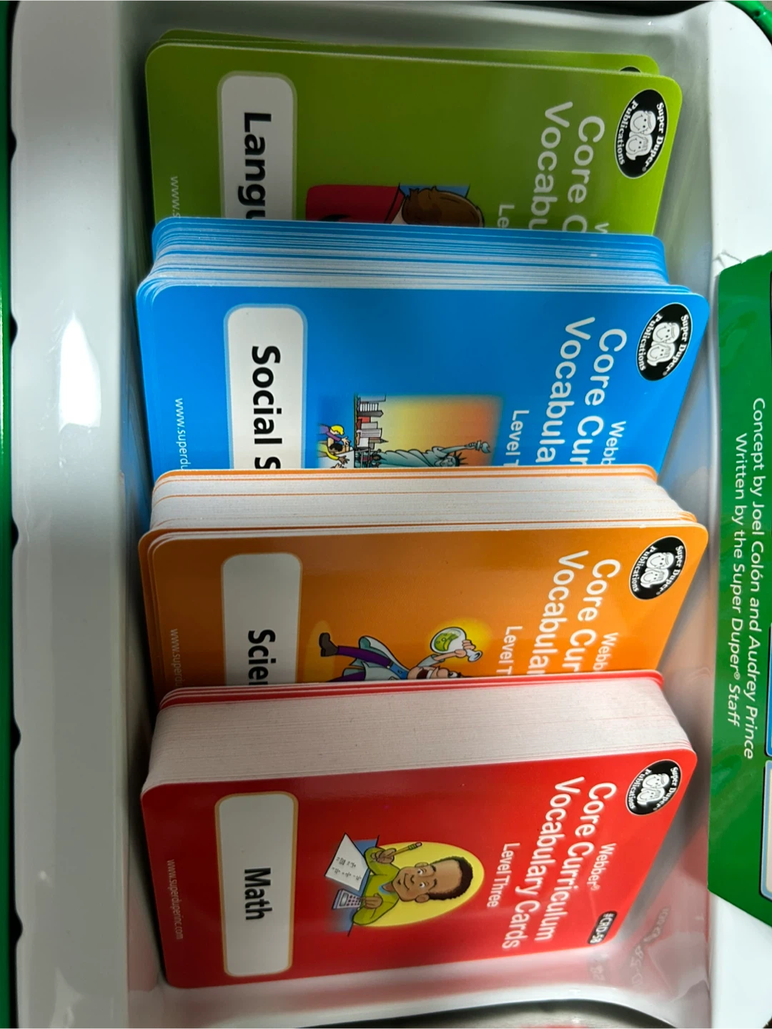 Core Curriculum Vocabulary Cards Level Three - photo 5