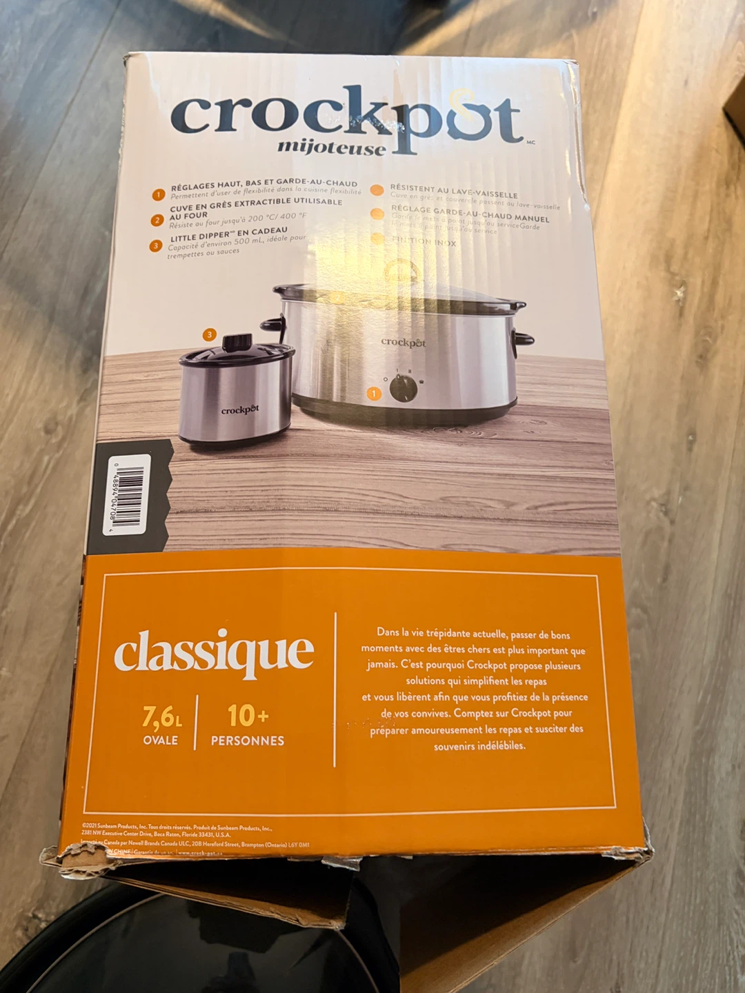 Crock-Pot 8-Quart Slow Cooker with Dipper, Stainless Steel - photo 5