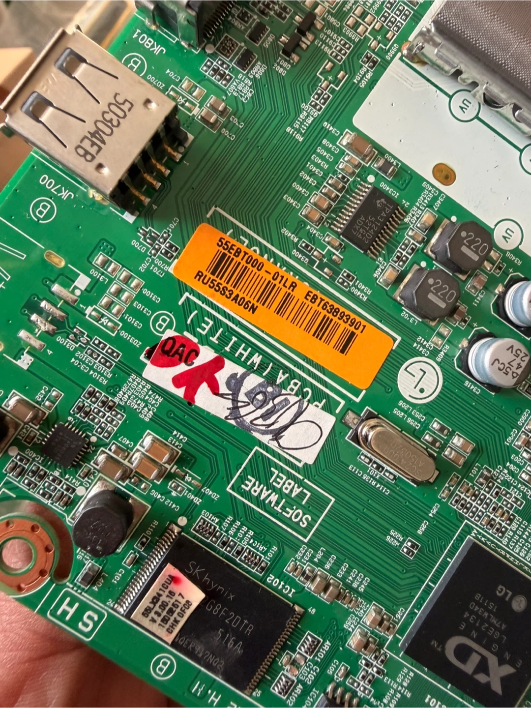 LG XD Engine TV Main Board LGE2134 - photo 2
