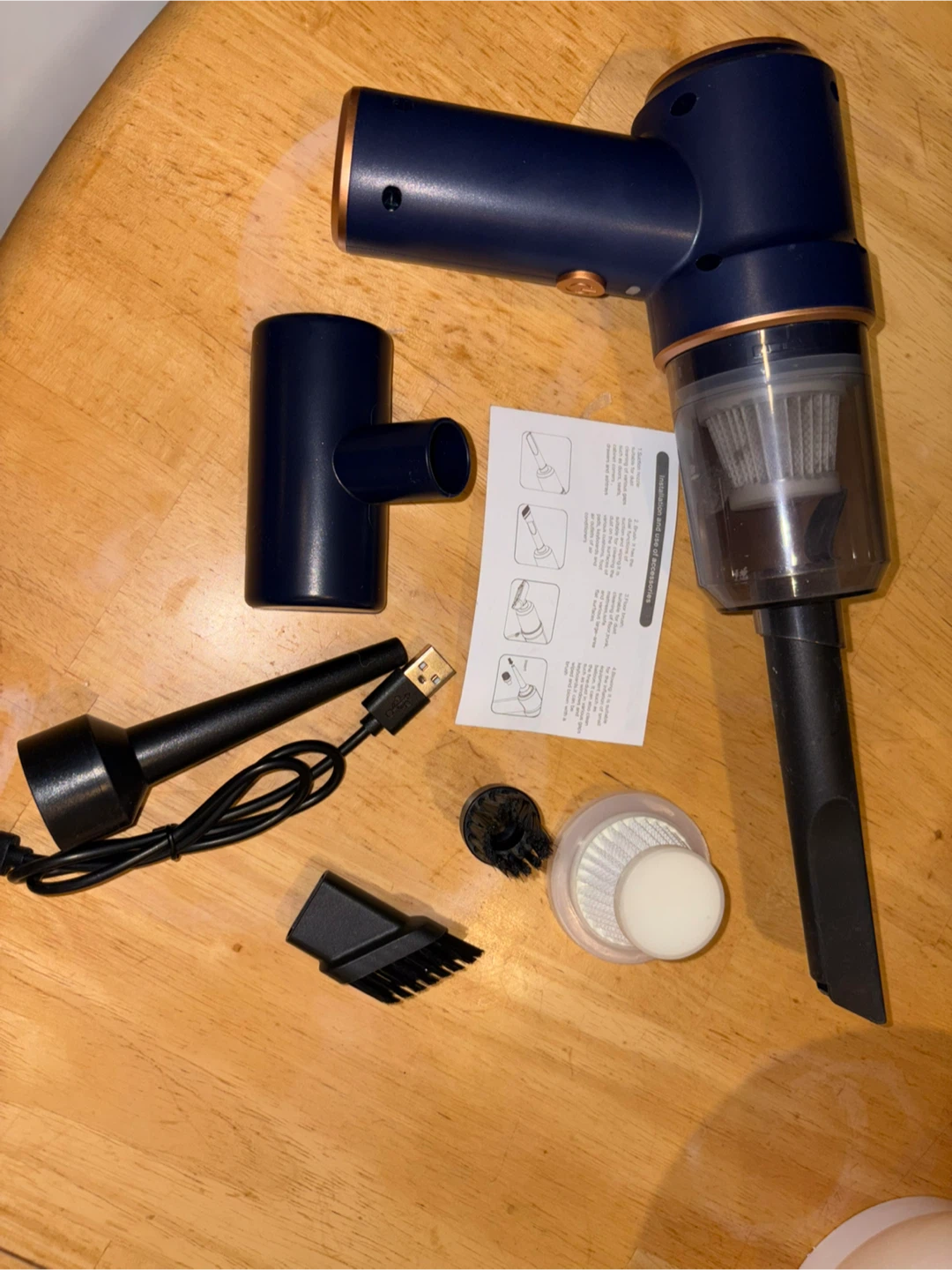 Portable Handheld Mini Vacuum Cleaner - photo 3