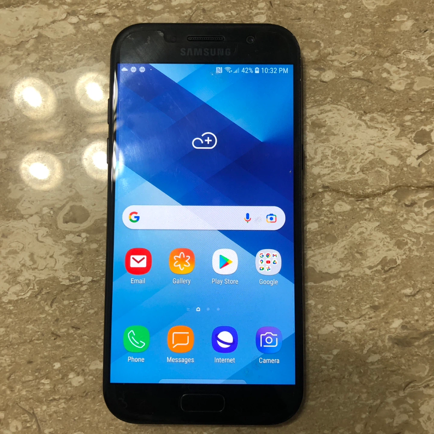 Black Samsung Galaxy A5 Smartphone