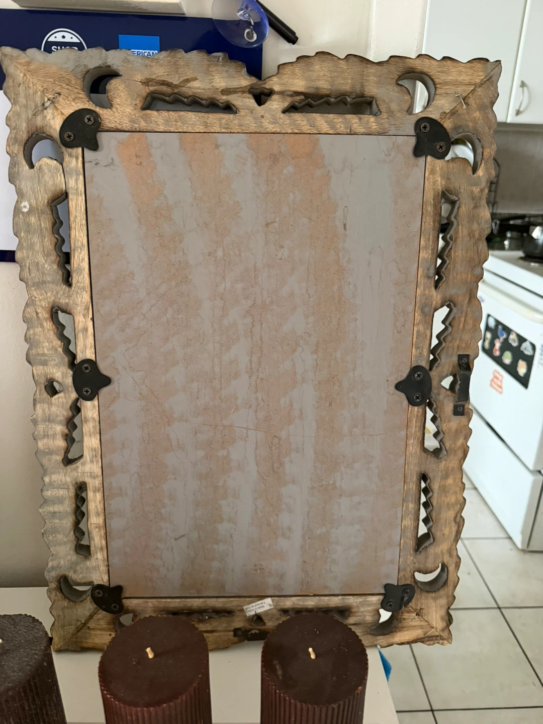 Ornate Carved Mirror - photo 3