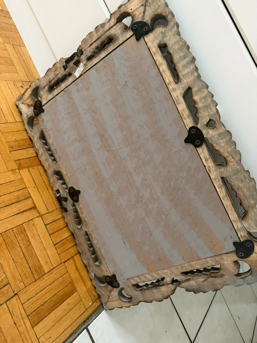 Ornate Carved Mirror - photo 4