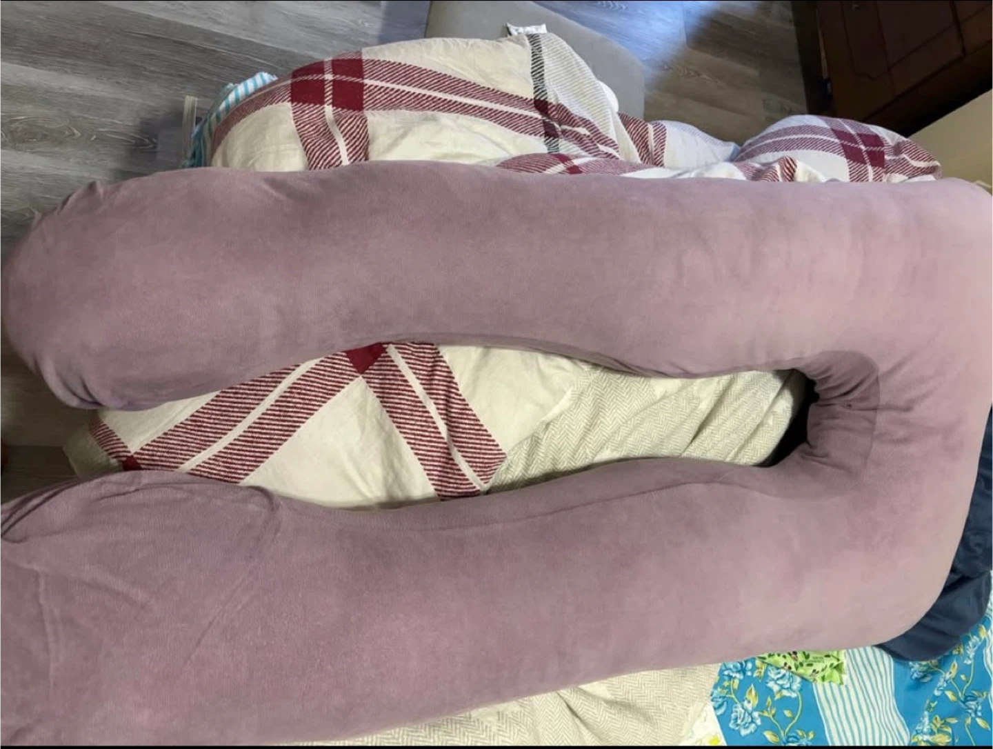U-Shaped Maternity Pillow - Lavender